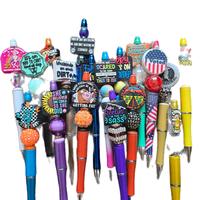 Beaded Pens with Phrases - Unique Handmade Designs for Stylish Office Stationery - Perfect Gift for Practical & Functional Of...