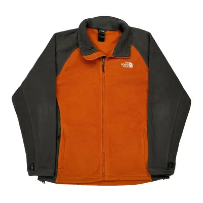 The North Face Fleece Jacket - 2XL Orange Polyester