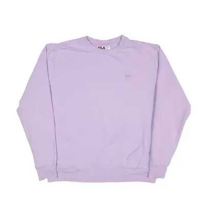 FILA Sweatshirt Purple Womens L
