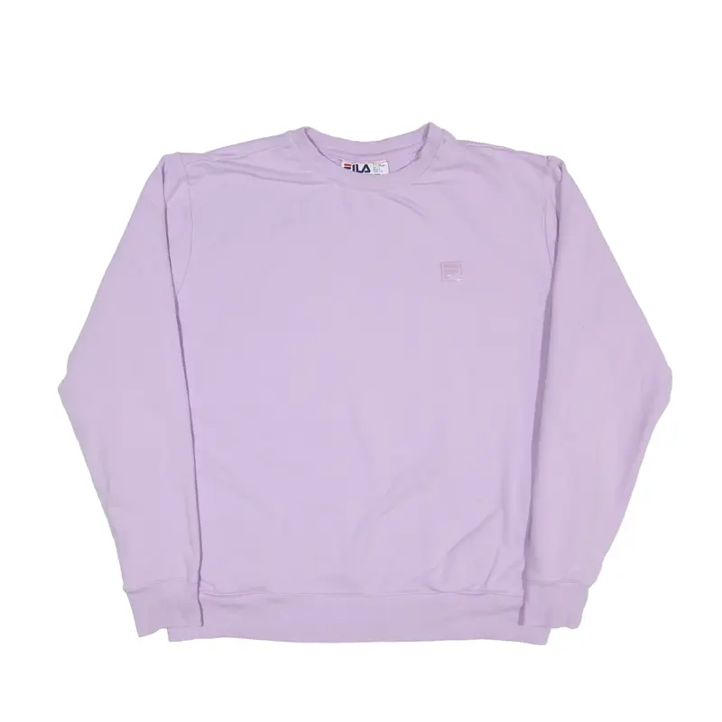 FILA Sweatshirt Purple Womens L
