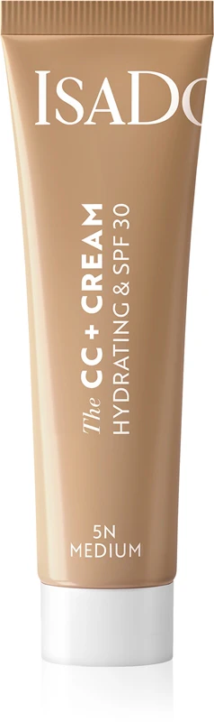 Isadora Cc + Cc Cream Moisturizing Spf 30 Color 5N Medium 30 Ml