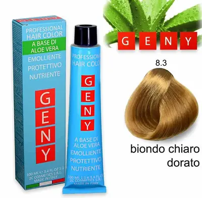 Geny professional dye 100 ml light golden blond 8.3