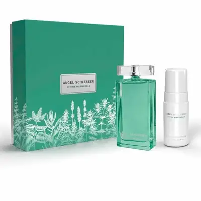 Set Angel Schlesser Femme Naturelle Edt 100ml facial mousse 100ml