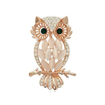 Alloy Rhinestone Brooches