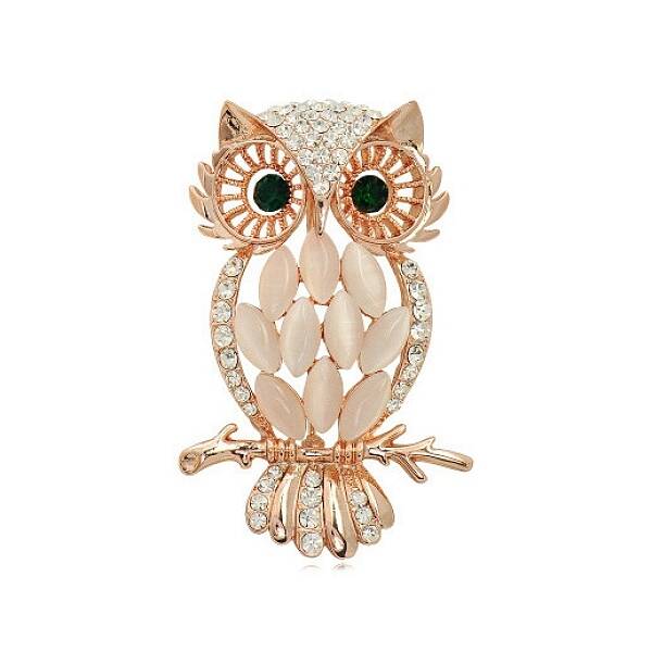 Alloy Rhinestone Brooches
