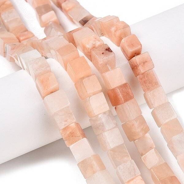Natural Pink Aventurine Beads Strands