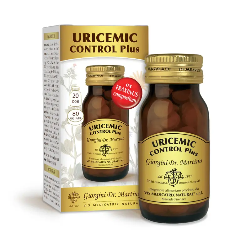 Dr Giorgini uricemic control plus 40 g - 80 tablets of 500 mg