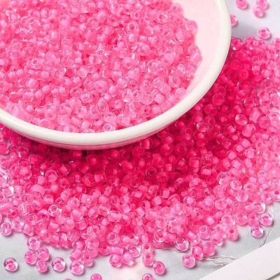 12/0 Transparent Glass Seed Beads