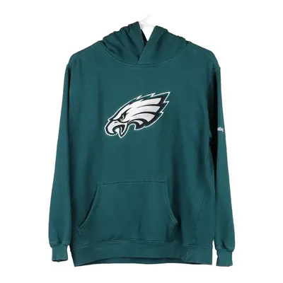 Age 14-16 Reebok NFL Hoodie - XL Teal Cotton Blend