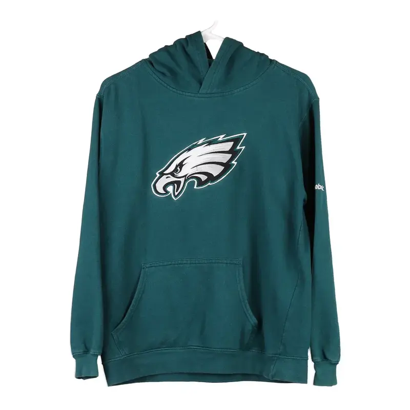 Age 14-16 Reebok NFL Hoodie - XL Teal Cotton Blend