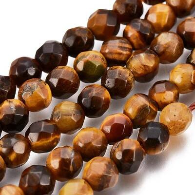 Natural Tiger Eye Beads Strands
