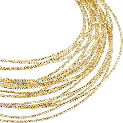 Textured Round Brass Spring Wire
