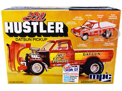Skill 2 Model Kit 1975 Datsun Pickup Truck Lil Hustler 1/25 Scale Model by MPC