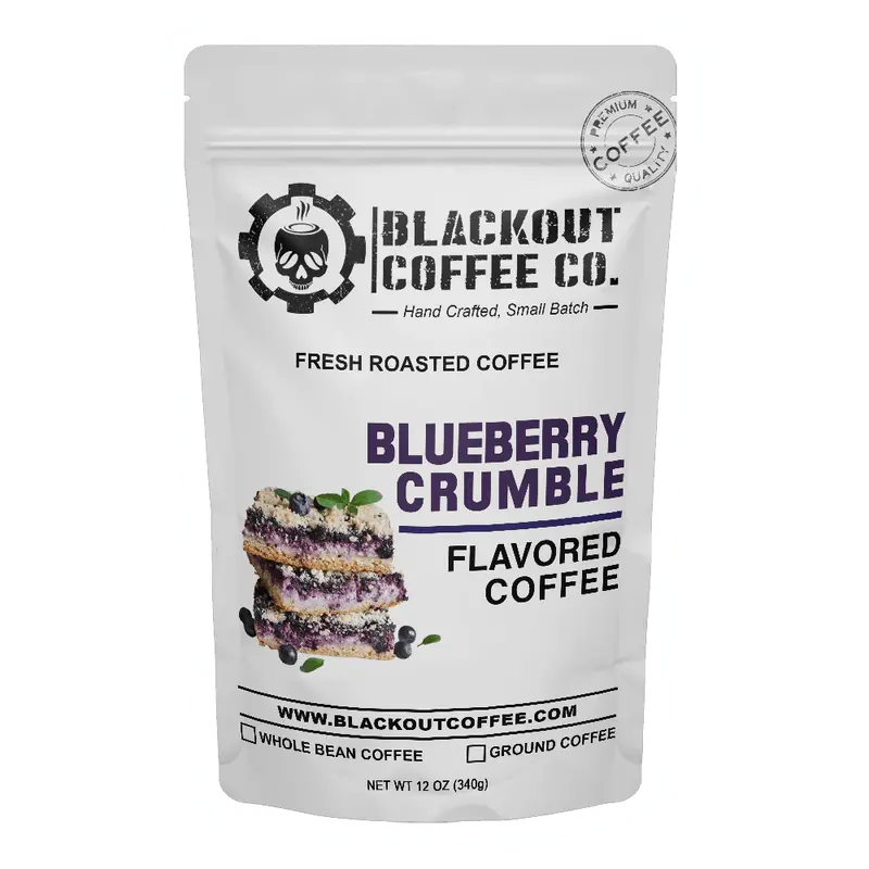 Blueberry Crumble Flavored Coffee