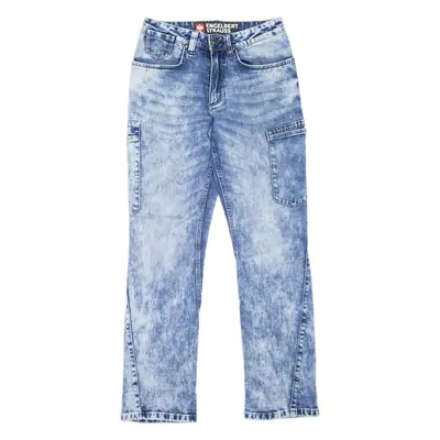 ENGELBERT STRAUSS Carpenter Workwear Mens Jeans Blue Slim Straight W30 L30