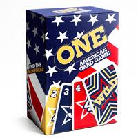 One American Card Game, 1 Box Patriotic Card Game, Funny Conservative Card Game, Great for Game Night, Party Supplies, Party ...