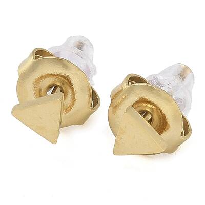 Ion Plating(IP) 304 Stainless Steel Stud Earrings for Women
