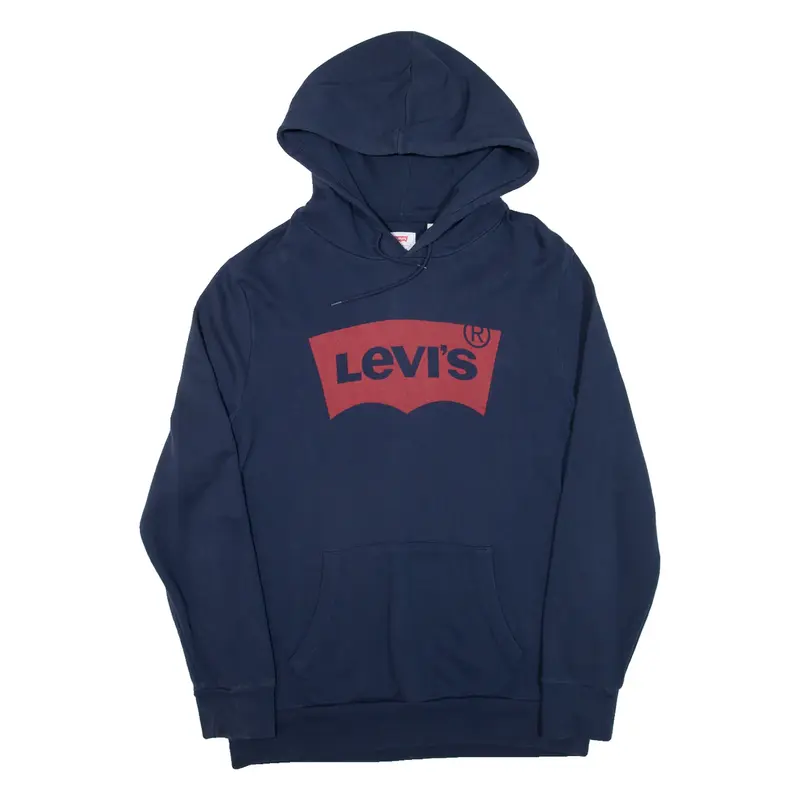 LEVI'S Mens Blue Hoodie L