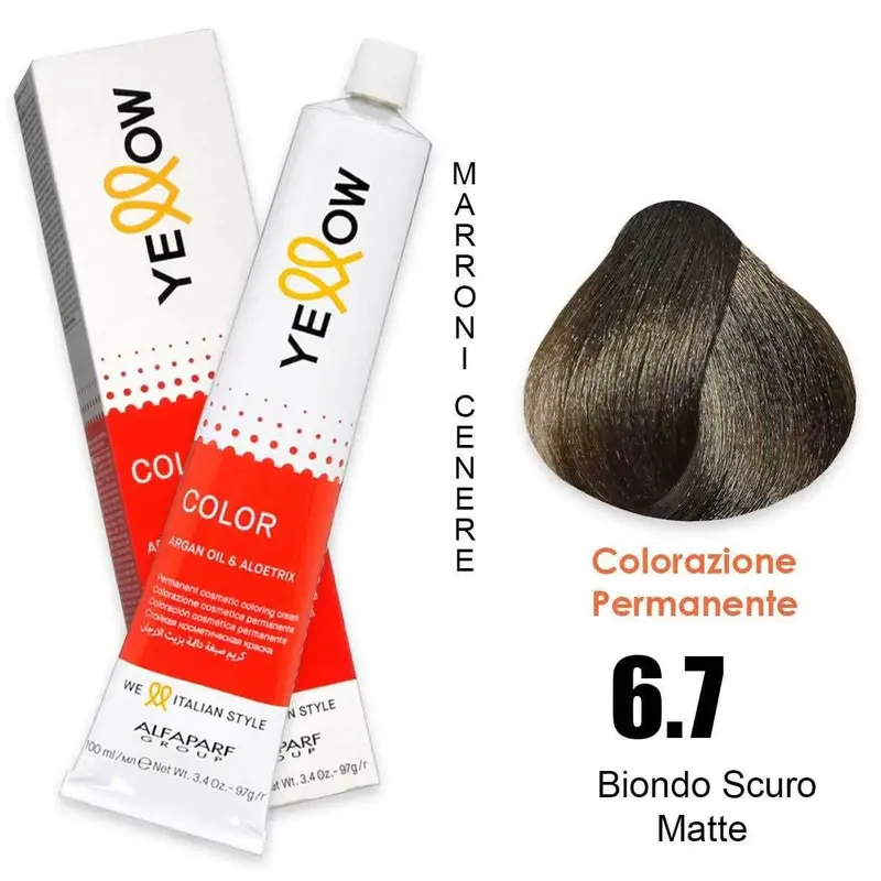 Alfaparf Yellow Color Permanent 6.7 100Ml