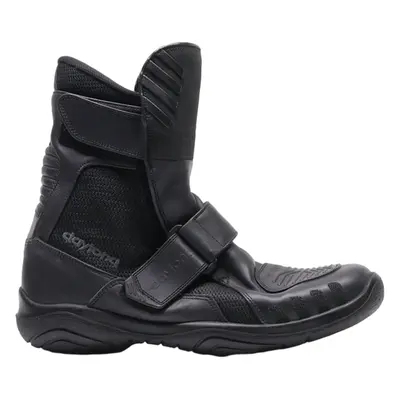 DAYTONA Biker Boots Black Leather Mens UK 8