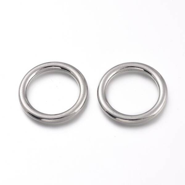 Tarnish Resistant 304 Stainless Steel Linking Rings