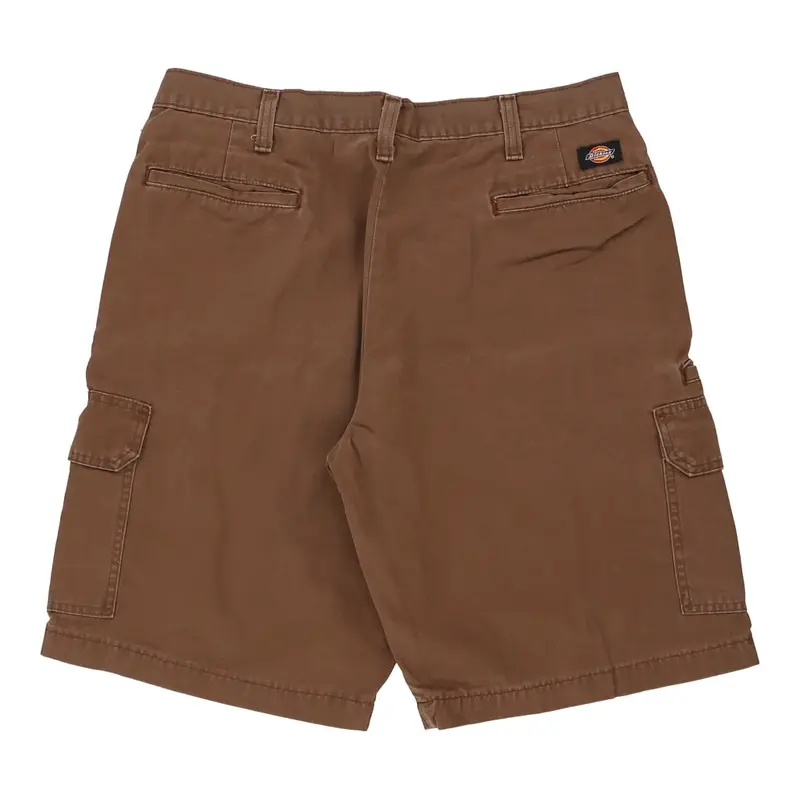 Dickies Cargo Shorts - 37W 12L Brown Cotton