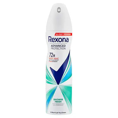 Rexona Spray Antitraspirante Advanced Protection Shower Fresh 150 Ml