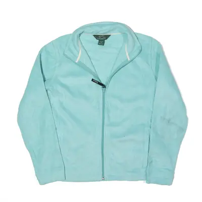 WOOLRICH Jacket Blue Fleece Womens M