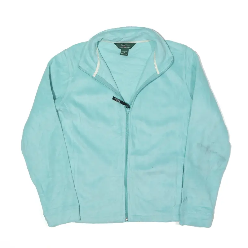WOOLRICH Jacket Blue Fleece Womens M
