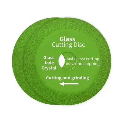 Glass Cutting Disc with Inner Hole, Sharp Diamond Marble Saw Blade, Ceramic Tile Jade Special Polishing Cutting Disc
