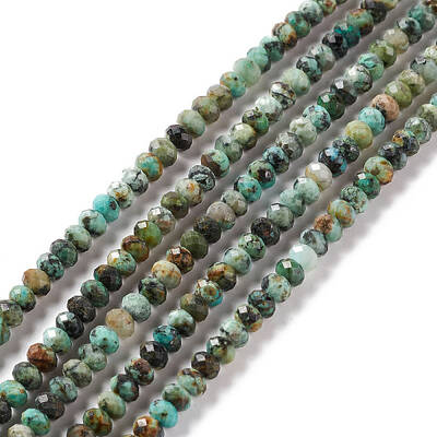 Natural African Turquoise(Jasper) Beads Strands
