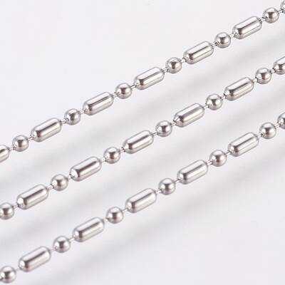 Tarnish Resistant 304 Stainless Steel Ball Chains