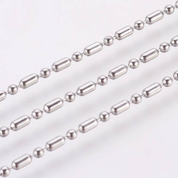 Tarnish Resistant 304 Stainless Steel Ball Chains