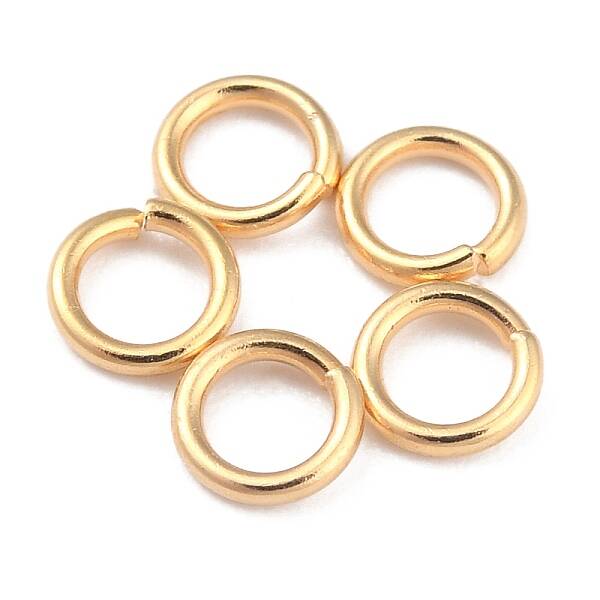 Rack Plating Brass Jump Rings