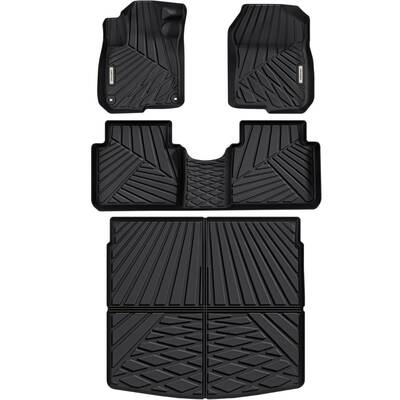 OEDRO  Floor Mats Cargo Liners Fit for 2017-2022 Honda CR-V : Custom Fit TPE All-Weather Liners & Cargo Mat Upgrade