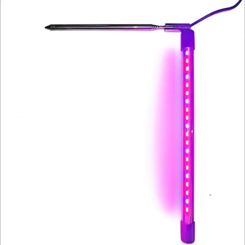 Indoor Plant Grow Light, USB Powered Height Adjustable LED Plant Light, Auto On/Off Function Full Spectrum Plant Growing Lamp...