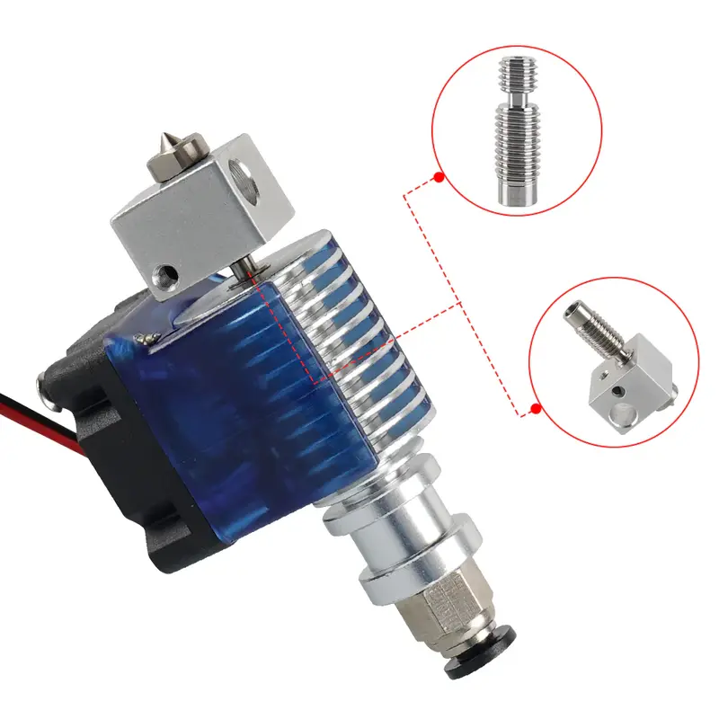 E3D V6 Hotend Throat Tube for 1.75mm/3mm Filament
