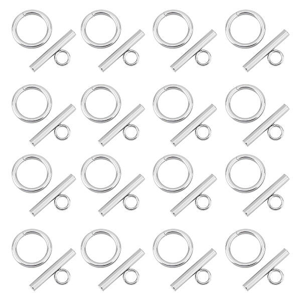 50 Sets 304 Stainless Steel Toggle Clasps