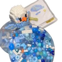 (NOT REMELTABLE) Picking Pals Kits With Blocks And Beads Comes With Instructions