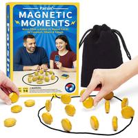 Parsin - Upgraded Magnetic Chess Board Game Set, Includes 20 Magnets, Interesting Cards, Travel Bag, Adjustment Rope, Strateg...