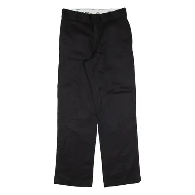 DICKIES 874 Workwear Mens Trousers Black Regular Straight W28 L29