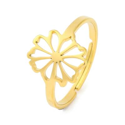 201 Stainless Steel Adjustable Ring for Women