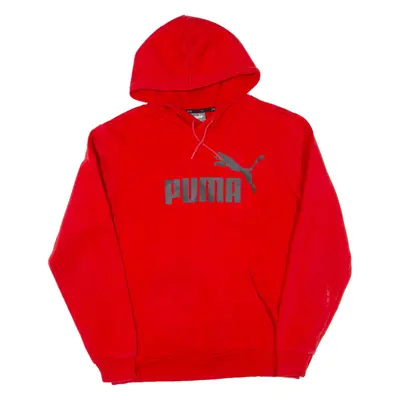 PUMA Mens Red Hoodie M
