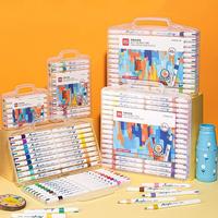 64/48/36/24/12 Colors Acrylic Markers Quick Drying Paint Pens for Rock Painting, Ceramic, Wood,  Calligraphy, Scrap booking, ...