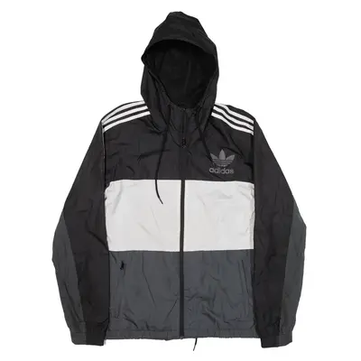 ADIDAS Track Jacket Black Mens M