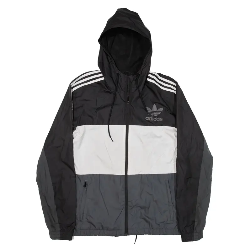 ADIDAS Track Jacket Black Mens M