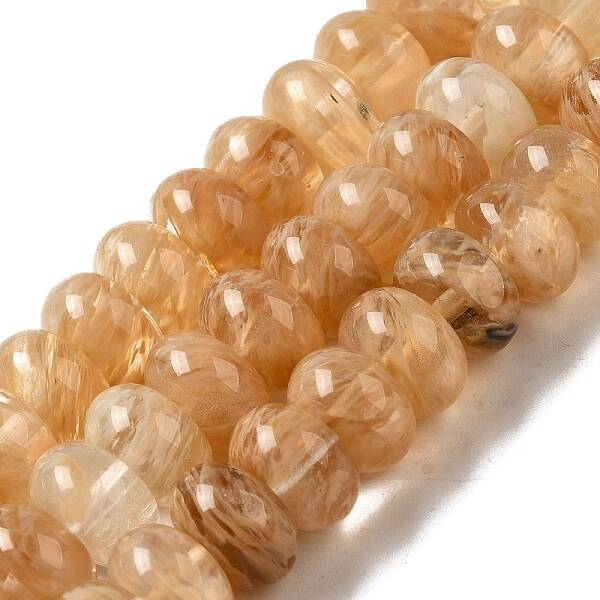 Watermelon Stone Glass Beads Strands