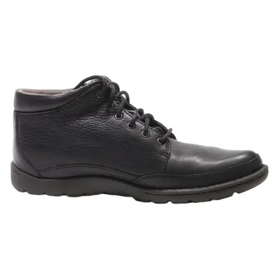 BORN Ankle Boots Black Leather Mens UK 9