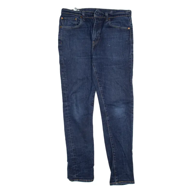 LEVI'S 512 BIG E Jeans Mens Blue Slim Tapered W33 L32
