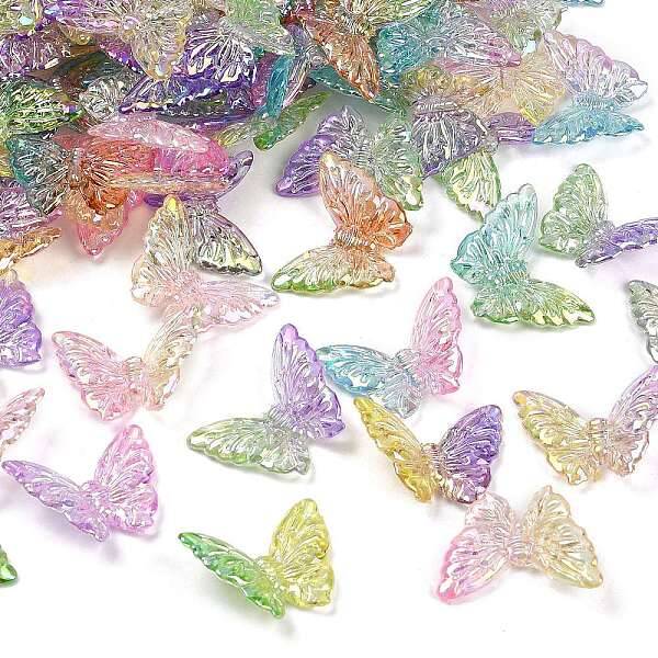 UV Plating Transparent Acrylic Beads
